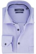 Ledub business overhemd Modern Fit New normale fit blauw effen 100% ka...