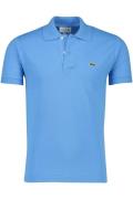 Lacoste polo korte mouw blauw katoen 2-knoops classic fit