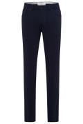 Brax korte broek slim fit donkerblauw katoen