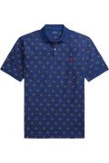 Polo Ralph Lauren polo blauw geprint Big & Tall