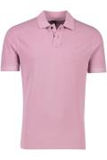 Katoenen Boss Orange Prime polo effen roze slim fit