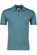 Katoenen Lacoste polo classic fit effen blauw