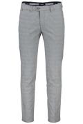 Gardeur pantalon Sonny-8 Slim Fit grijs geruit