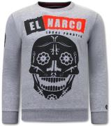 Local Fanatic Sweater met print el narco