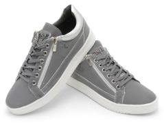 Cash Money Sneakers reflect grey white