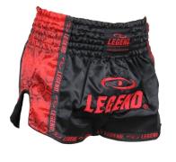 Legend Sports Kickboks broekje kids/volwassenen red snake satijn