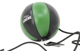 Legend Sports Double end ball boksen army/zwart leer