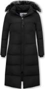 Matogla Puffer jacket lang met capuchon