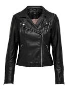 Only Onlgemma faux leather biker otw noo