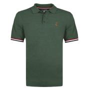 Q1905 Polo shirt bloemendaal donker