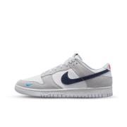 Nike Dunk low mini swoosh grey