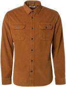 No Excess Shirt corduroy solid caramel