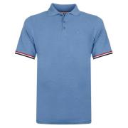 Q1905 Polo shirt bloemendaal licht denim