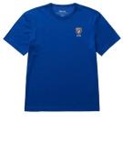 Blauer T-shirt manica corta