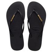 Havaianas Slim logo metallic teenslippers dames