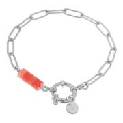 Label Kiki Armband hold on  silver