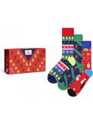 Happy Socks giftbox 3P sokken x-mas sweater multi