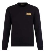 EA7 Trui sweatshirt w23 i zwart