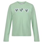 Regatta Kinderen/kinderen wenbie iii hart t-shirt met lange mouwen