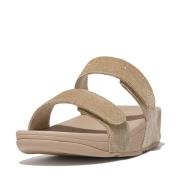 FitFlop Lulu adjustable shimmerlux slides