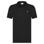 Blue Industry Luxe basic v-hals polo