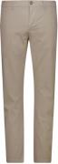 No Excess Broek met stretch garment dyed sand