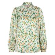 Esqualo Blouse sp24-14019 print