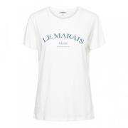 &Co Woman &co women t-shirt sasha white/light denim