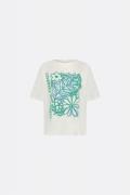 Fabienne Chapot clt-292-tsh-ss24 fay bloom green t-shirt