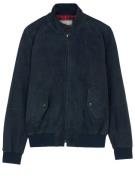 Baracuta G9 jack suede navy