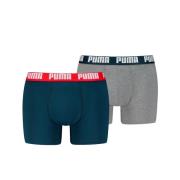 Puma Basic boxer 2-pack 701226387 navy / grey melange