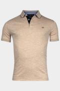 Baileys Polo korte mouw poloshirt 2-tone slub interloc 415212/83