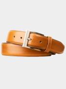 Bos Bright Blue Riem 100% leer 7339p/144 cognac