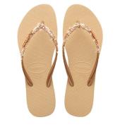 Havaianas Slim glitter ii | sand golden teenslippers dames