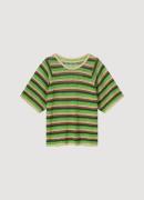 Summum 7s5835-7991 120 short sleeve sweater lurex stripe knit multicol...