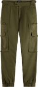 Scotch & Soda Seasonal garment-dyed cargo pants army