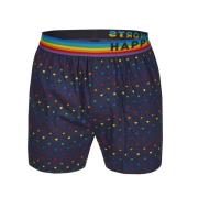 Happy Shorts Wijde boxershort hartjes pride + rainbow waistband