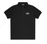 Quotrell | atelier milano chain polo black/white