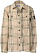 Jack & Jones Jcoben classic teddy overshirt ls jnr zand dessin