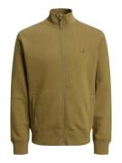 Jack & Jones Jcodust sweat zip high neck sn olijf