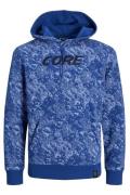 Jack & Jones Jcoaop luner sweat hood smu kobalt