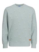 Jack & Jones Jorretreat sweat crew neck weh24 mint