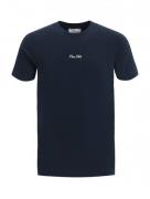 Pure Path 24010106 front back print 07 navy t-shirt crew neck -  p