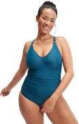 Speedo Eco v neck 1p grn 003704-16009