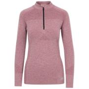 Trespass Dames pelina half zip active top met lange mouwen