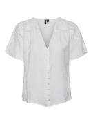 Vero Moda Vmavery ss wide top off-white