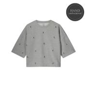 Summum 3s5032-30647 810 boxy sweatshirt embellished sweat mist