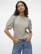 Vero Moda Vmkerry 2/4 o-neck stripe top vma