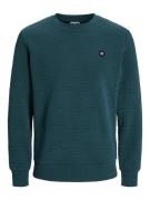 Jack & Jones Jcogeo sweat crew neck smu esmerald