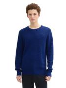 Tom Tailor Structured crewneck knit